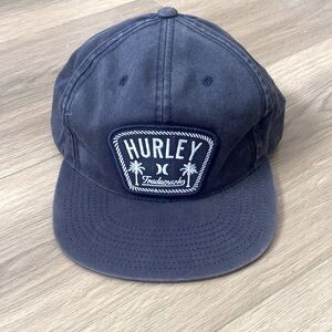 Hurley Dark Blue Logo Cap